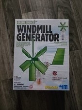 Education. Science. Windmill Generator Kit. Kidz Lab 4M STEM