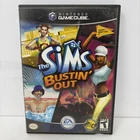 Sims Bustin' Out (Nintendo GameCube, 2003) Complete With Manual