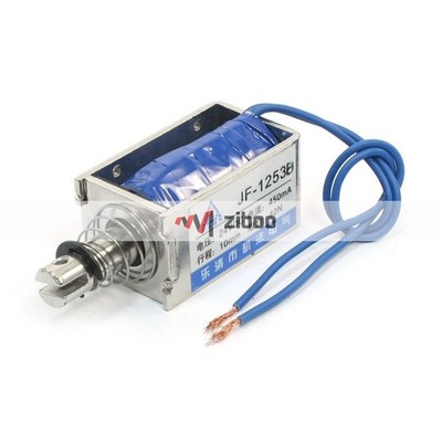 JF-1253B DC 24V 450mA 42N/10 mm Pull Push Type Open Frame Solenoid Electroma Kd 