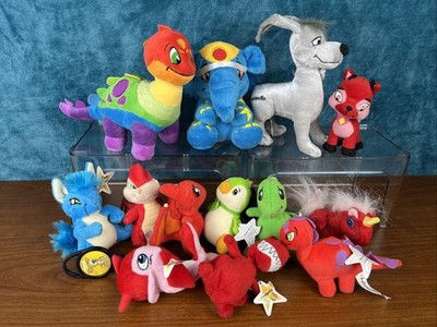 Lot 13 Neopets Jakks McDonald's Toys - Some with Paper Tags, Cut Tush Tags READ
