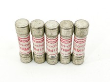 New Lot of 5 Ferraz Shawmut TRM15 Time Delay Fuse 15A 250V - No Box