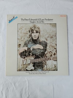 Dave Edmunds Singles As & Bs VG+ Harvest Vinyl LP