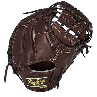Rawlings Baseball for Hard ball HOH PREMIUM Catcher Mitt GH5HPMSW 33 burgundy