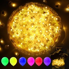 AIKEI 50pcs LED Balloon Lights,Mini Balls Lights Waterproof Mini Led Light fo...