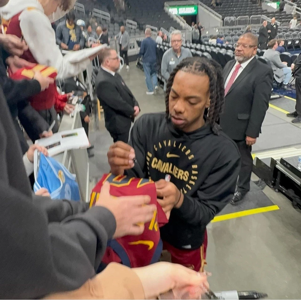 Darius Garland Cleveland Cavaliers Autograph Signed Jersey! Psa Coa - Image 4 of 4