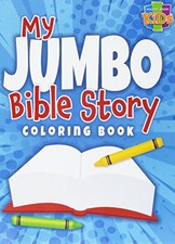 MY JUMBO BIBLE STORY COLORING BOOK By Warner Press