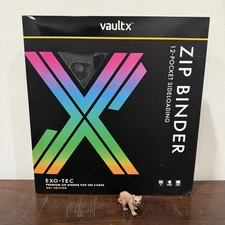 Vault X Mega Evolution 12-Pocket Exo-Tec Zip Binder ME01 SHIPS TODAY