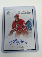 2017-18 SP Authentic Andrew Poturalski Future Watch RC Auto /999