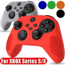 NEW! Gaming Skin Silicone Rubber Case Cover For Xbox Series X S Controller Grips