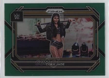 2023 Panini Prizm WWE Green Prizm Cora Jade #30 0w2b