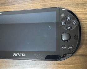Near Mint PS Vita PCH-2000 Sony PlayStation Console Black Tested And Working