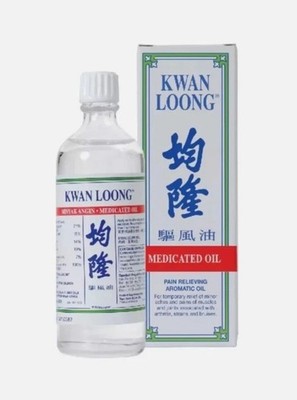 New 3x Kwan Loong Medicated Oil 57ml Menthol & Eucalyptus Headache Muscle Relief