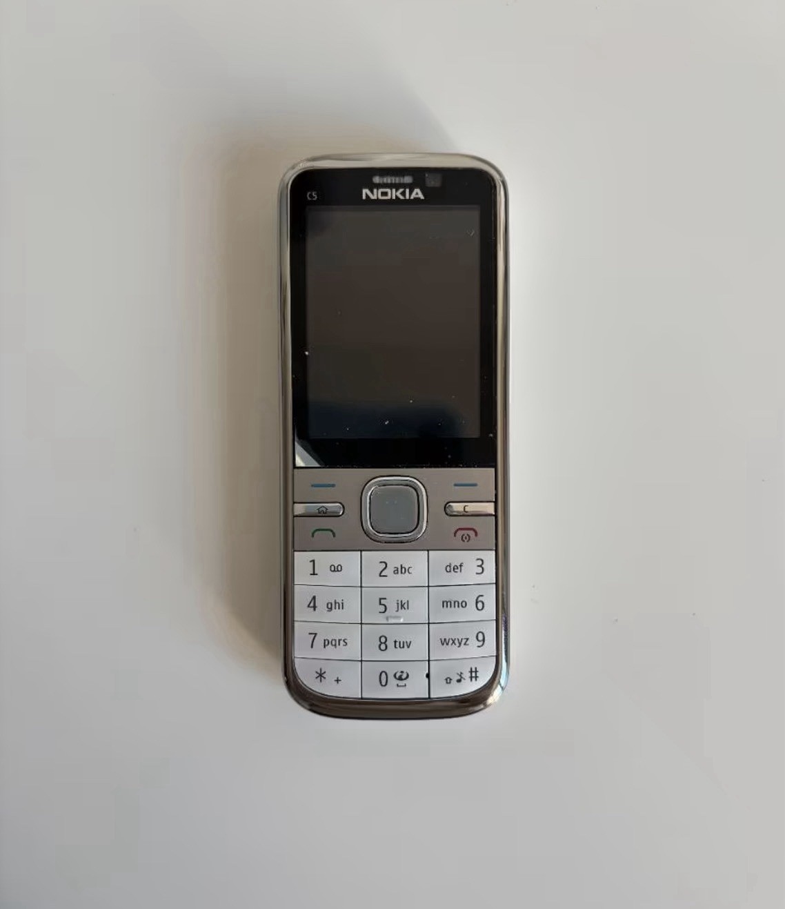 Nokia C5-00 WHITE, MOD. RM-645, WORKING