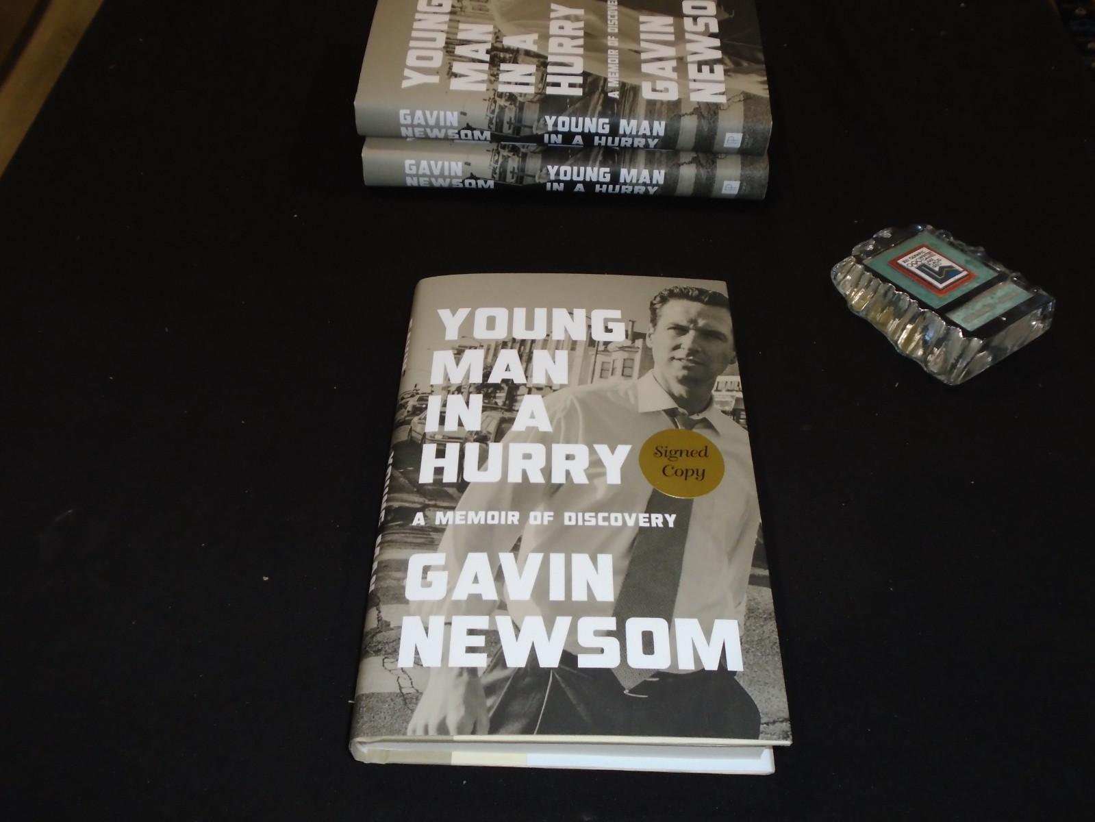 Signed Gavin Newsom Memoir US First - Governor of California 2028