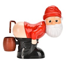 Automatic Santa Claus Farting Bubble Machine Portable Outdoor Party Toy Blower