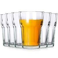 TrinkgläSer WassergläSer SaftgläSer Glas Transparent 360Ml 6Er Set Vilde