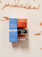 Revolution Overnight Drying Lotion, elf Eye Cream & Lip Mask