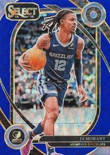 2024-25 Panini Select - Courtside Ja Morant #257 Blue Wave Prizm /75 Grizzlies