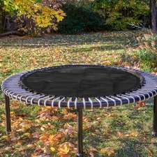 Round Trampoline Mat Replacement 1.4 m High Elastic Jumping Pad With 36 V Hooks