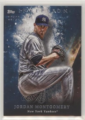 2018 Topps Inception Blue 12/25 Jordan Montgomery #47 0a2
