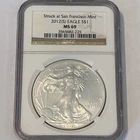 2012 (S) $1 American Silver Eagle NGC MS69 Struck At SF