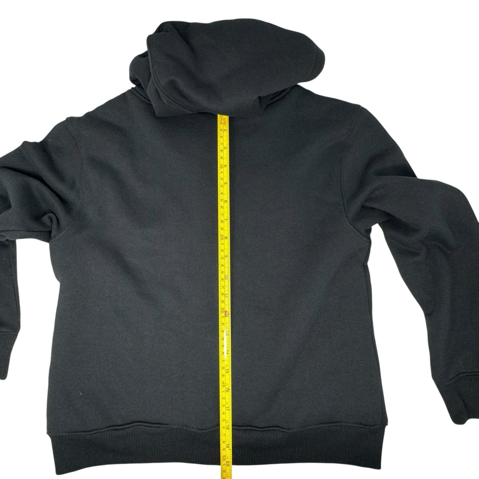 New Balance Boys Fleece Lined Jacket Full Zip Black Hoodie Sz M(10-12) thumbnail 8