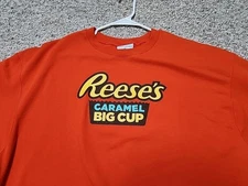 Reese's Orange Sweatshirt Caramel Big Cup Champion Advertising 2XL