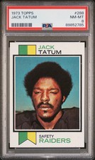 1973 Topps Jack Tatum #288 PSA 8