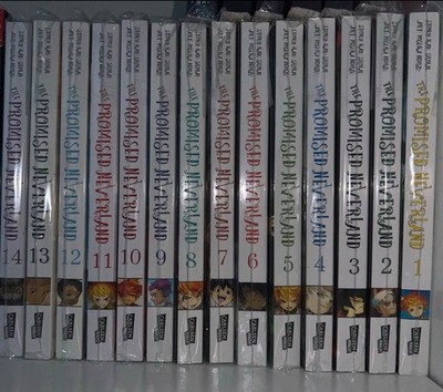 Carlsen The Promised Neverland Manga Set Bände 1-14 Deutsch Taschenbuch
