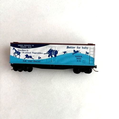 Frigorífico revestido de madera Kadee Micro-Trains escala N 49330 GSVX 1002 | Condition: Used