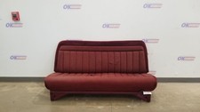 1988 Chevy Silverado 1500 Regular Cab Bench Seat Assembly Maroon Cloth