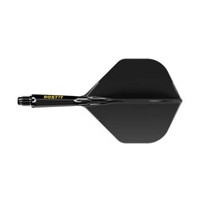 CUESOUL ROST 77 Integrated Shaft Flight - Big Standard Medium - Solid Black