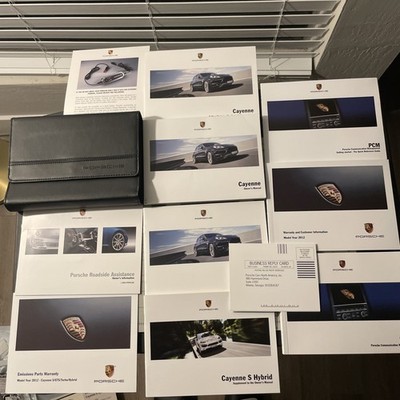 2012 PORSCHE CAYENNE S/GTS/Turbo/Hybrid all Models Complete Full Set (12pcs)
