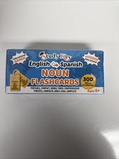 300 Spanish Vocabulary Flashcards Double Sided Bilingual Flashcards for Adu...