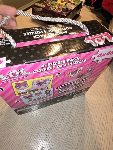 L.O.L. Surprise Jigsaw Puzzle 4pack New LoL Surprise! - Picture 9 of 10