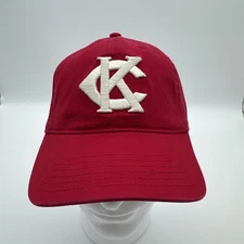 Kansas City Monarchs Red Hat Baseball Negro Leagues KC Souvenir Adjustable