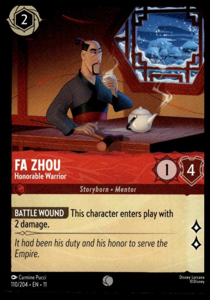 Winterspell #110/204 Fa Zhou