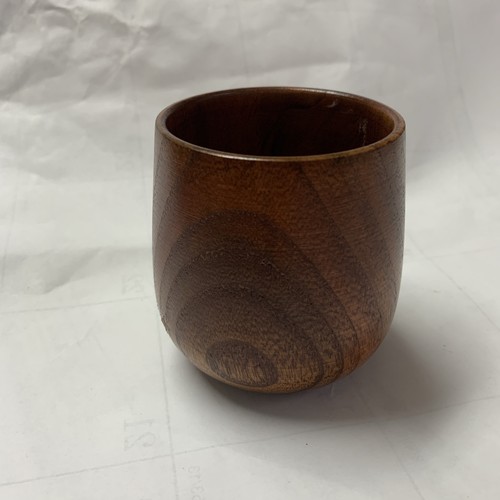 Wooden Tea Cup Coffee Mug Natural Wood Wine Glass - Picture 5 of 9