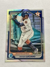 2024 Bowman Chrome - Prospects Refractor #BCP-208 Waner Luciano /499 (RC)