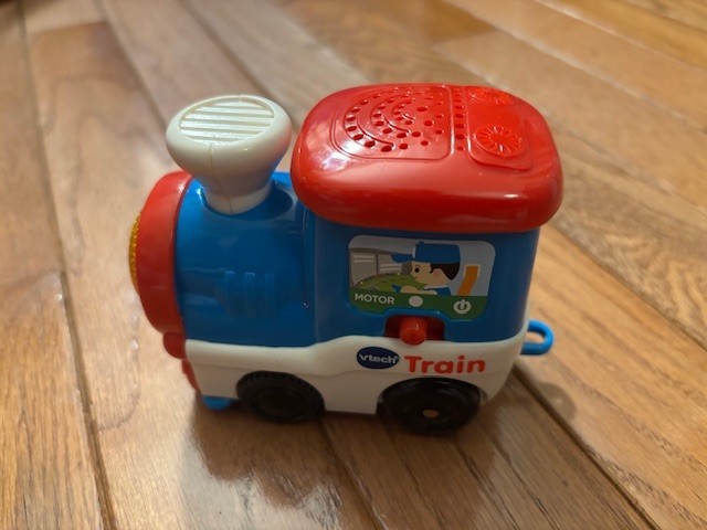 Vtech Go Go Smart Wheels Motorized Train Engine  WORKS