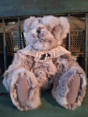2000 Born Again Bears by Nita. 15'' Rabbit hair bear