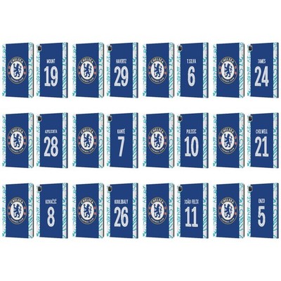 CHELSEA FOOTBALL CLUB 2022/23 PLAYERS HOME KIT LEATHER BOOK CASE FOR APPLE iPAD