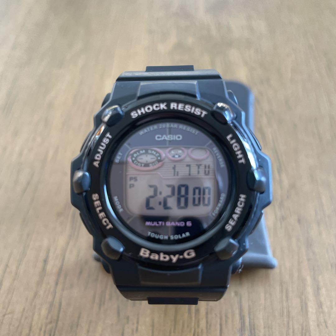 CASIO BABY-G 3219＊JA Casio Baby-G Ladies Watch 3219 Black Used No Box/Papers | eBay