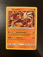 Carte Pokémon HOLO Groudon 81/168 SL7 Soleil & Lune Tempête Céleste FR