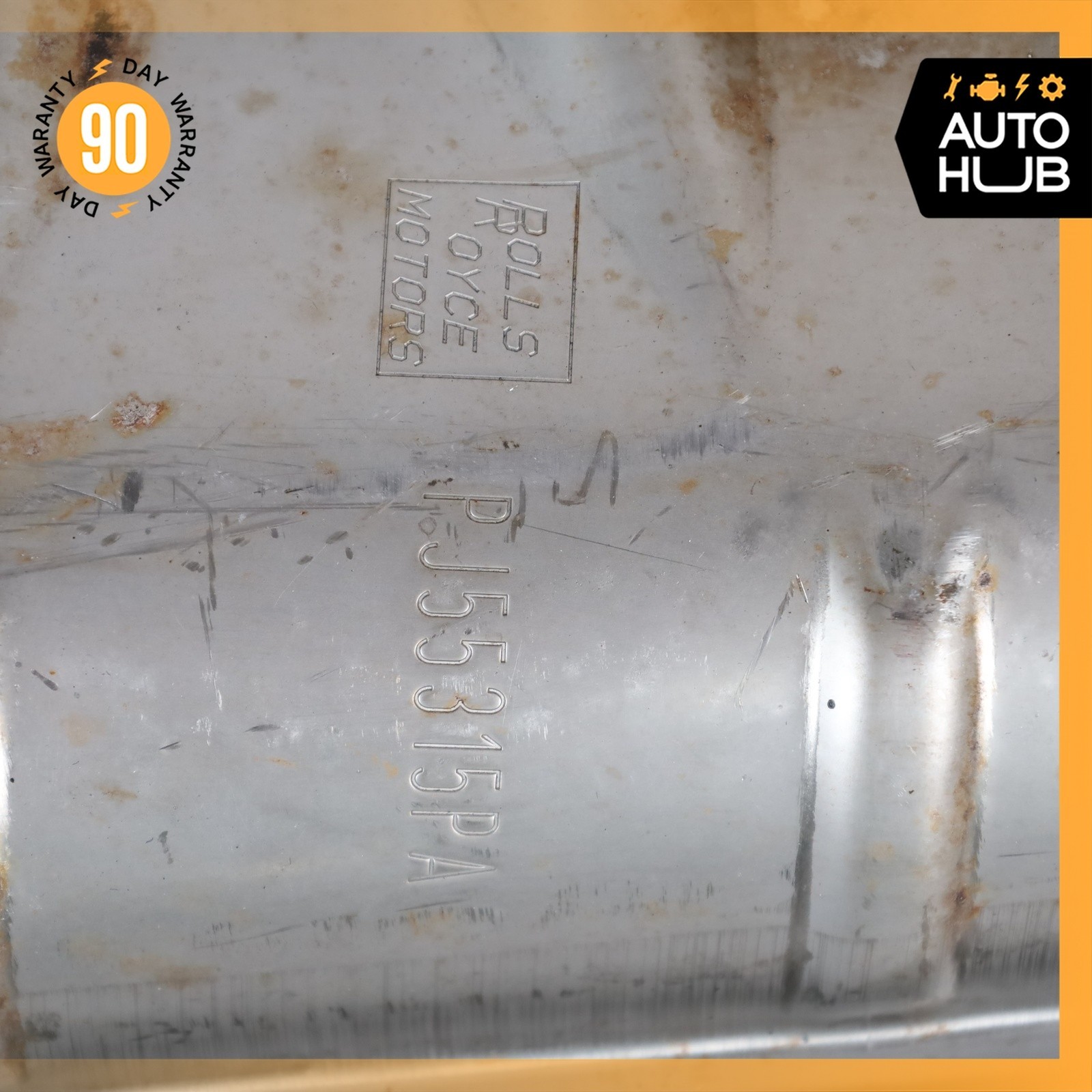 99-02 Bentley Arnage 6.8L V8 Exhaust Silencer Resonator Midpipe PJ55315PA OEM