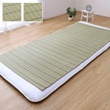 Japanese Igusa Sleeping Mat Natural Rush Grass Kyushu Made Antibacterial Cool