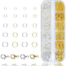 Biegeringe Schmuck Zubeh&ouml;r Schmuckherstellung Edelstahl Gold Silber