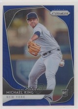 2020 Panini Prizm Blue Prizm Mike King Michael King #67 Rookie RC 0a4s