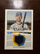 Brandon Lowe 2026 Topps Heritage CCR-BLO Clubhouse Collection Game Used Relic