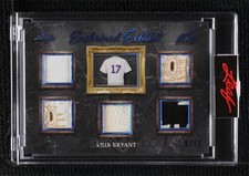 2021 Leaf Art of Sport Navy Holofoil 8/12 Kris Bryant #EE-18 07o4
